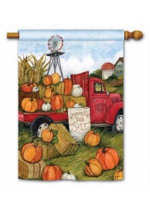 Pumpkins for Sale House Flag | Fall, Floral, Outdoor, House, Flags