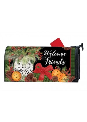 Spiced Oranges Mailbox Cover | Mailbox Covers | Mailbox Wraps