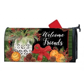 Spiced Oranges Mailbox Cover | Mailbox Covers | Mailbox Wraps