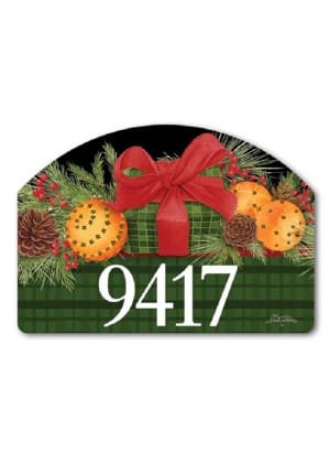 Spiced Oranges Yard Sign | Address Plaques | Yard Signs