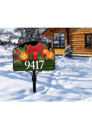 Spiced Oranges Yard Sign | Address Plaques | Yard Signs