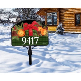 Spiced Oranges Yard Sign | Address Plaques | Yard Signs