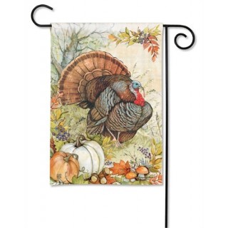 Turkey Garden Flag | Thanksgiving, Fall, Decorative, Garden, Flags