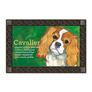Cavalier Doormat | Doormats | MatMates | Decorative Doormats