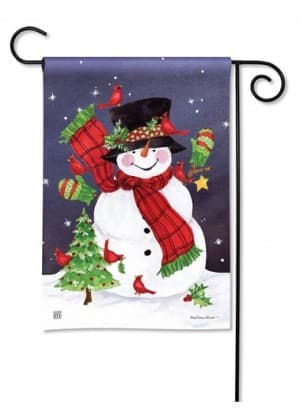 Frosty Friends Garden Flag | Christmas, Snowman, Garden, Flags