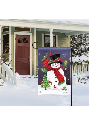 Frosty Friends Garden Flag | Christmas, Snowman, Garden, Flags