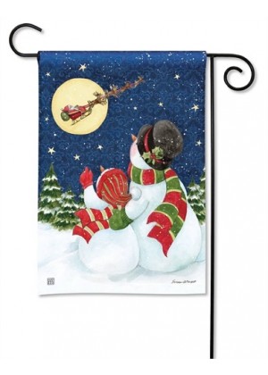 Santa Trackers Garden Flag | Christmas, Snowman, Garden, Flags