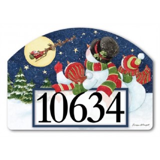 Santa Trackers Yard Sign | Address Plaques | Yard Signs