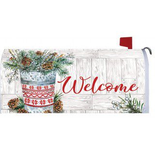 Winter Woodland Mailbox Cover | Mailbox Covers | Mailbox Wraps