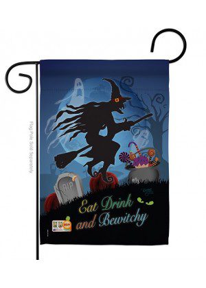 Bewitchy Garden Flag | Halloween, Decorative, Garden, Flags