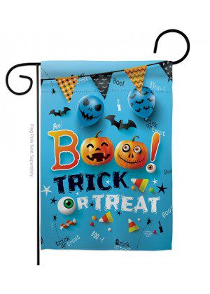 Boo Trick Garden Flag | Halloween, Two Sided, Garden, Flags