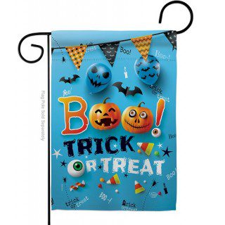 Boo Trick Garden Flag | Halloween, Two Sided, Garden, Flags