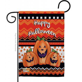 Halloween Trio Garden Flag | Halloween, Two Sided, Garden, Flag