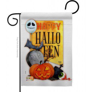 Happy Halloween Spirit Garden Flag | Halloween, Two Sided, Flags