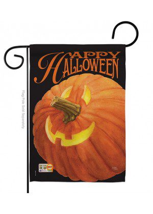 Jack O Lantern Garden Flag | Halloween, Two Sided, Garden, Flag