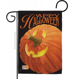 Jack O Lantern Garden Flag | Halloween, Two Sided, Garden, Flag