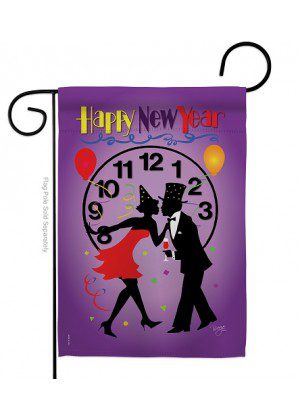 New Year Garden Flag | New Year's, Two Sided, Garden, Flags