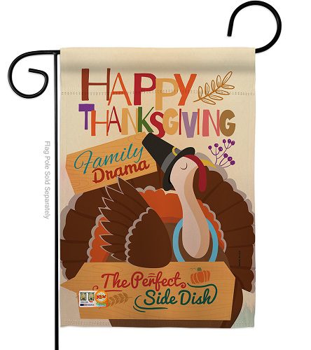 Perfect Side Dish Garden Flag | Thanksgiving Flags | Outdoor Flag