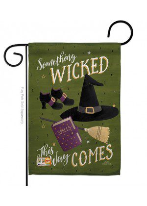 Something Wicked Garden Flag | Halloween, Cool, Garden, Flags