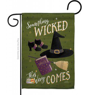 Something Wicked Garden Flag | Halloween, Cool, Garden, Flags