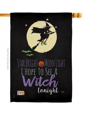 Star Bright House Flag | Halloween, Double Sided, House, Flags