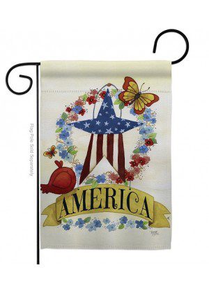 America Banner Star Garden Flag | Patriotic, 4th of July, Flags