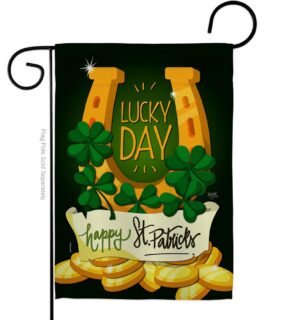 Lucky Day Garden Flag | St. Patrick's Day, Cool, Garden, Flags
