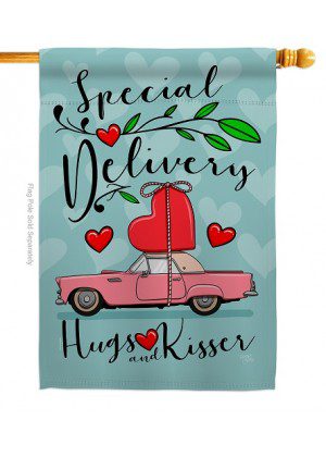 Special Delivery House Flag | Valentine's Day, Valentine, Flags