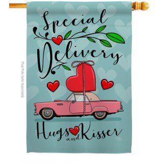 Special Delivery House Flag | Valentine's Day, Valentine, Flags