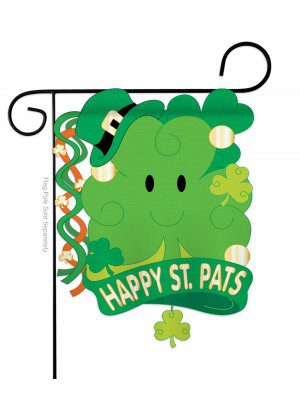 St. Pat's 3D Garden Flag | St. Patrick's Day, Applique, Cool, Flags
