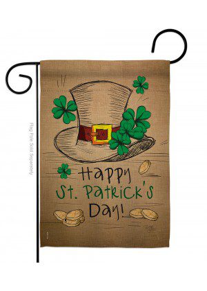 St. Pat's Hat Garden Flag | St. Patrick's Day, Cool, Garden, Flags