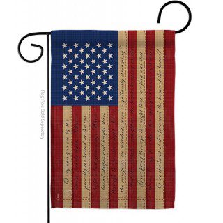 Star Spangled Garden Flag | Patriotic, Two Sided, Garden, Flags