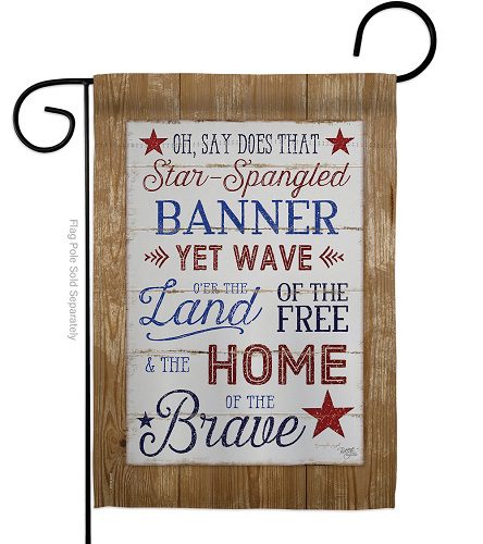 Star Spangled Pride Garden Flag | Patriotic Flags | Outdoor Flags