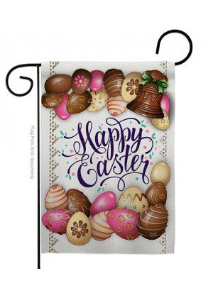 Sweet Chocolate Easter Garden Flag | Easter, Cool, Garden, Flags