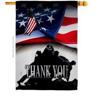 Thank You House Flag | House Flags | Patriotic, Yard, House, Flags