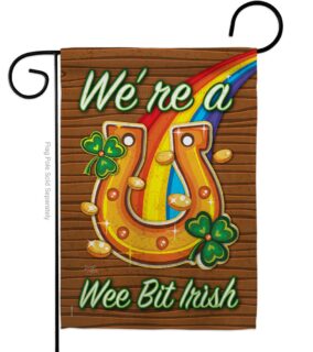 We're a Wee Bit Irish Garden Flag | St. Patrick's Day, Garden, Flag