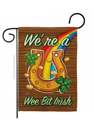 We're a Wee Bit Irish Garden Flag | St. Patrick's Day, Garden, Flag