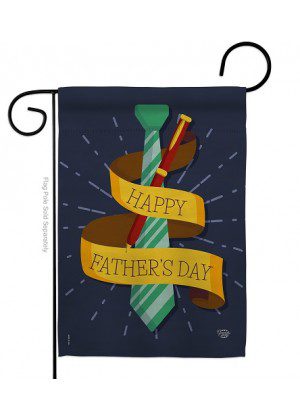 Happy Smartest Dad Garden Flag | Father's Day, Two Sided, Flags