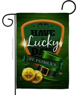 Have A Lucky Day Garden Flag | St. Patrick's Day, Garden, Flags