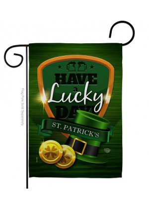 Have A Lucky Day Garden Flag | St. Patrick's Day, Garden, Flags