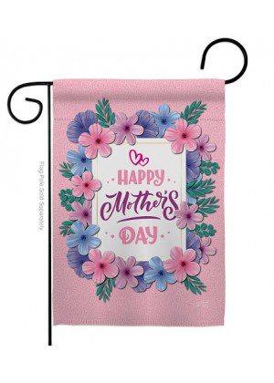 Pink Mother Day Garden Flag | Mother's Day, Cool, Garden, Flags