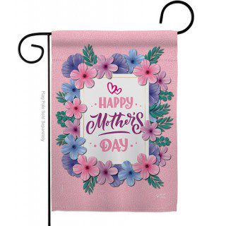 Pink Mother Day Garden Flag | Mother's Day, Cool, Garden, Flags