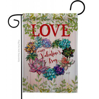Succa for Love Garden Flag | Valentine, Two Sided, Garden, Flags