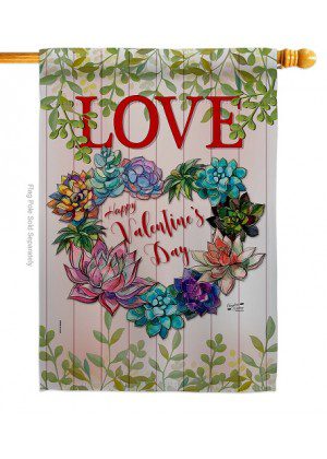 Succa for Love House Flag | Valentine's Day, Valentine, Flags