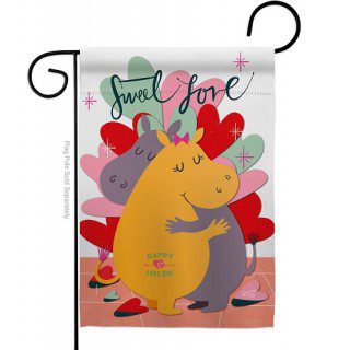 Sweet Love Garden Flag | Valentine, Two Sided, Garden, Flags