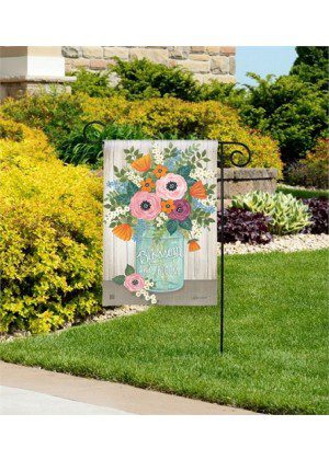 Blossom and Bloom Garden Flag | Floral, Spring, Garden, Flags