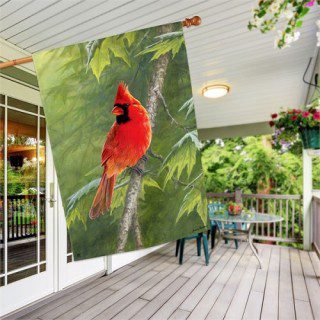 Cardinal House Flag | Bird Flags | Bird, Wildlife, House, Flags