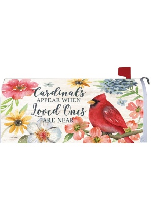 Cardinals Appear Mailbox Cover | Mailbox Covers | Mailbox Wraps