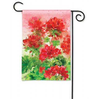 Geranium Garden Garden Flag | Floral, Decorative, Garden, Flags