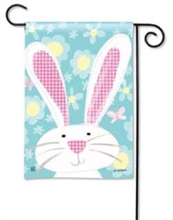 Gingham Bunny Garden Flag | Easter, Decorative, Garden, Flags